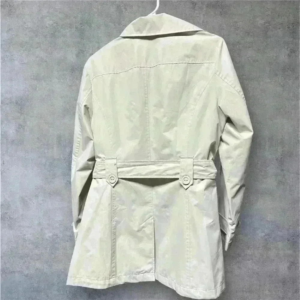 White Stag Classic women’s trench coat Belted Jacket Women’s Sz S 4-6 - Picture 14 of 14